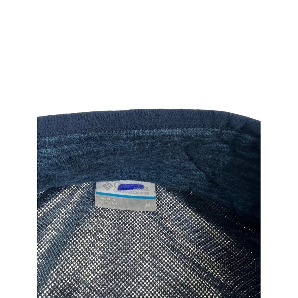 Columbia Sportswear Company Men's Blue Full Zipper Sweater - Picture 4 of 8